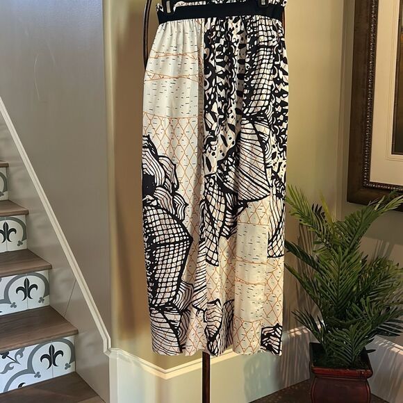 Tribal Print Split Skirt - Picture 6 of 7